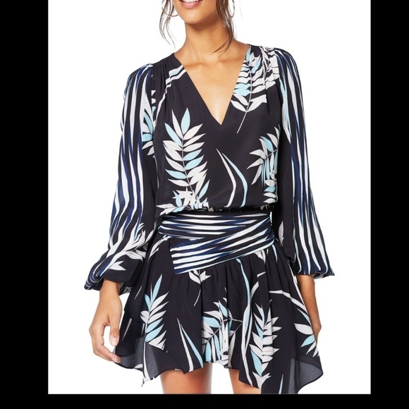 Ramy Brook Printed Floral Declan Dress New Size XS - Picture 11 of 11